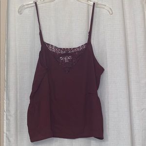 Maroon tank